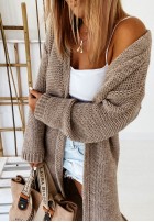 Sweter Kardigan Nancy Mokka