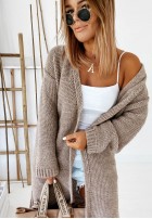 Sweter Kardigan Nancy Mokka
