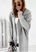 Sveter Kardigan Montevista Grey