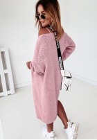 Sveter Kardigan Bueno Dark Powder