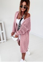 Sveter Kardigan Bueno Dark Powder