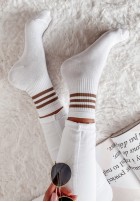 Ponožky Crazy Long Mokka