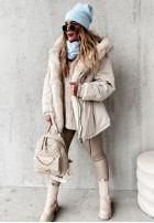 Bunda Parka Mavery Beige