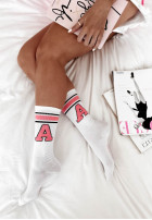 Ponožky Athletic White&Pink