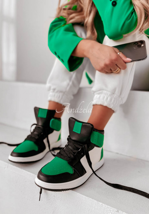 Sneakersy Kiddy zelené