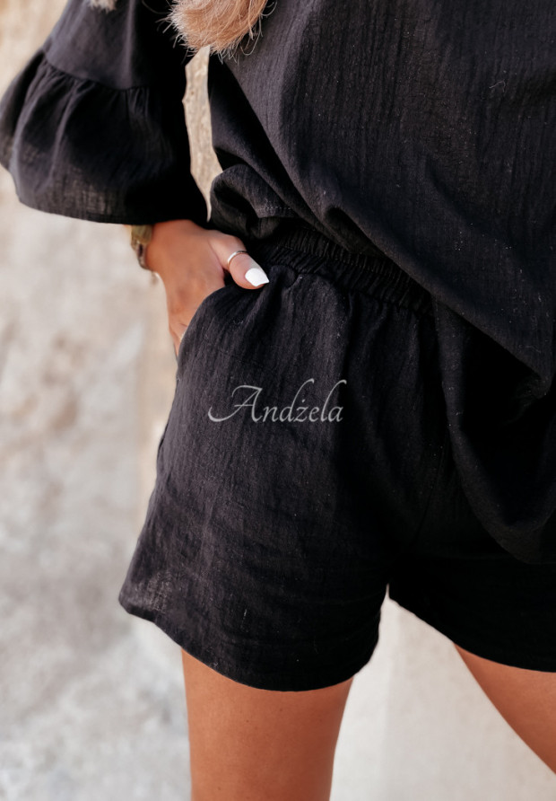 Krátke nohavice Sorella čierne