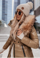 Čiapka z pomponem North Pole béžová