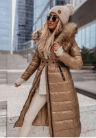 Čiapka z pomponem North Pole béžová