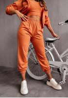 Teplákové nohavice Comfy oranžové