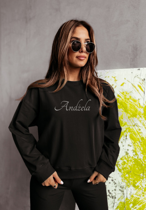 Mikina oversize Comfy čierna
