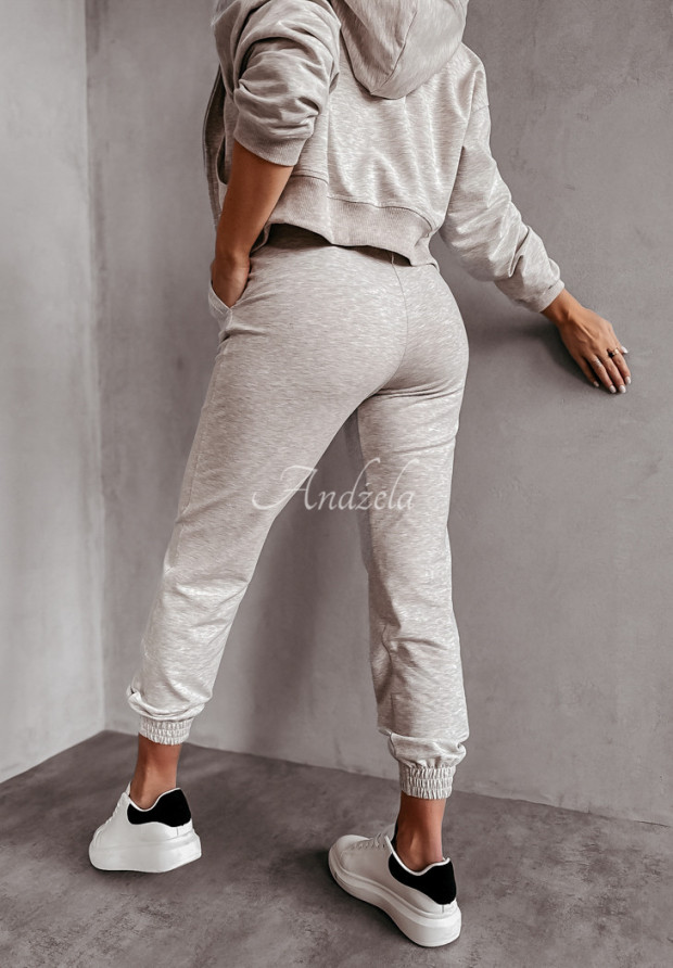 Teplákové nohavice Comfy sivé