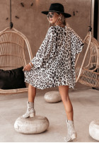 Ľahký Kardigan Wild Thing w zwierzęcy print