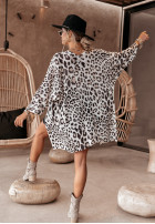 Ľahký Kardigan Wild Thing w zwierzęcy print
