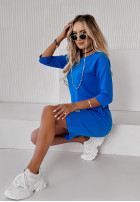 Šaty Tunika z kieszeniami Stay Real modrá
