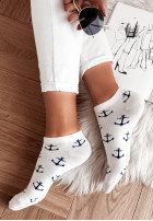 Ponožky Sailor White