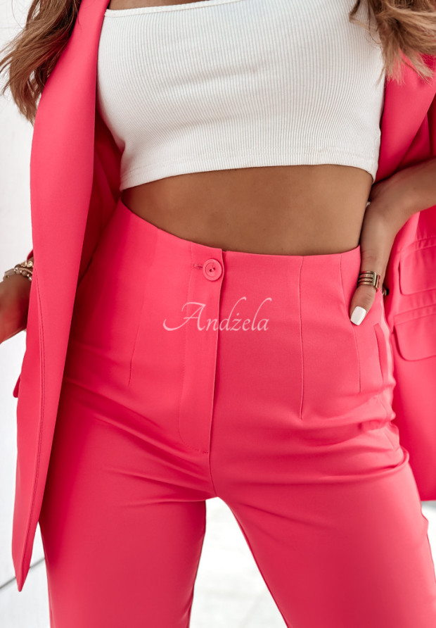 Elegantné nohavice Trendsetter ružové