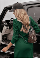 Koszulowa Šaty z paskiem Gin & Tonic fľašková zelená