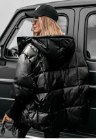 Prešívaná Bunda oversize September čierna