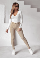 Nohavice Jeans Kasarra Beige