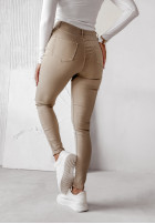 Nohavice Jeans Kasarra Beige