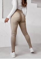 Nohavice Jeans Kasarra Beige