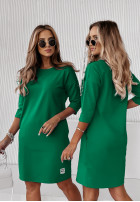 Šaty Tunika z kieszeniami Stay Real zelená