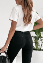 Nohavice džínosové Simple Things čierne
