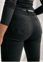 Nohavice džínosové skinny z przetarciami Her Potential čierne