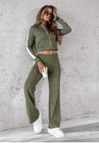 Tepláková súprava Fit And Fierce khaki