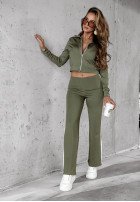 Tepláková súprava Fit And Fierce khaki