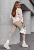 Nohavice Jeans Kasarra Beige