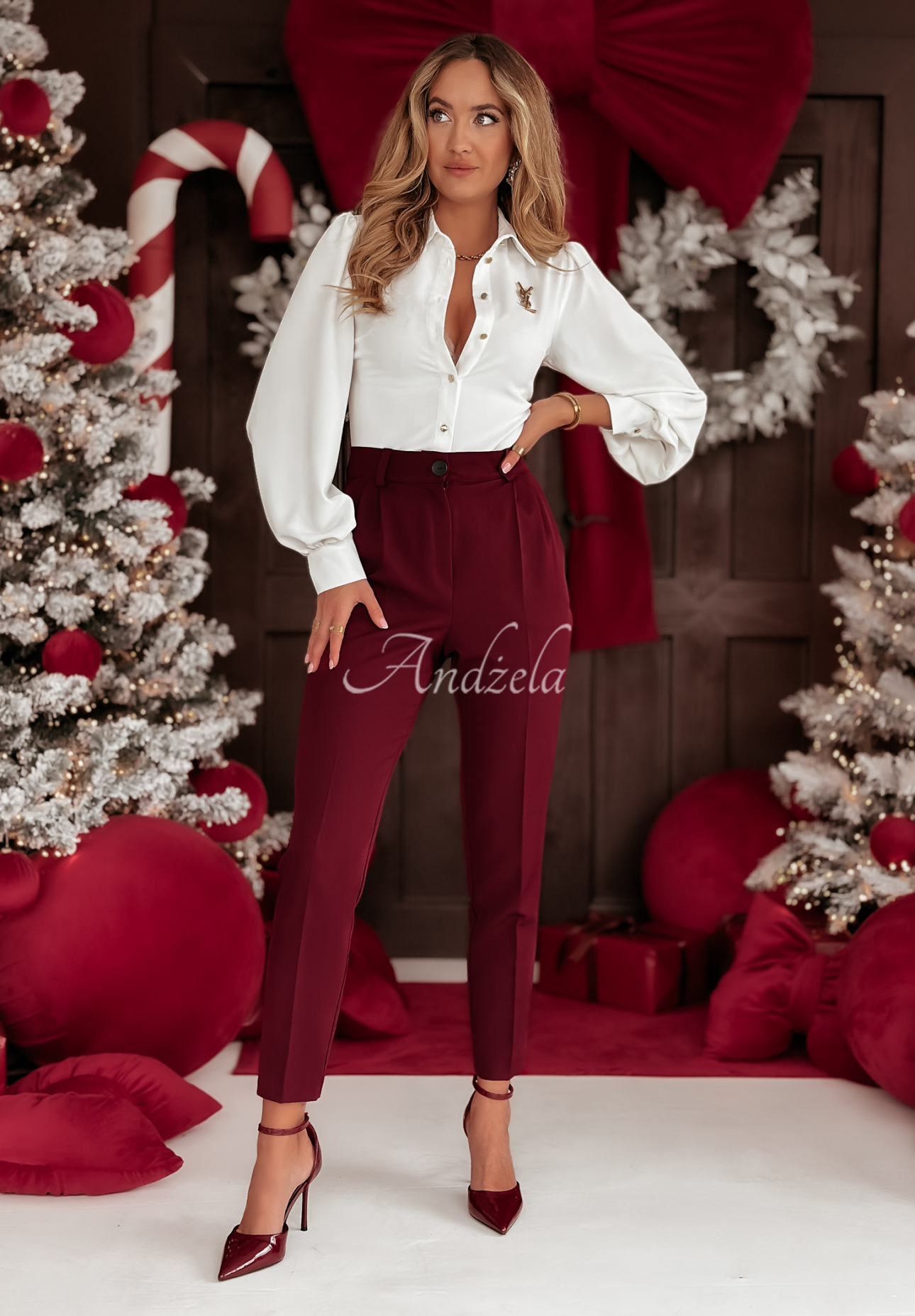 Košeľa s viazaním s viskózou Special One Biela