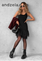 Šaty Tunika Tiul Poppy Black