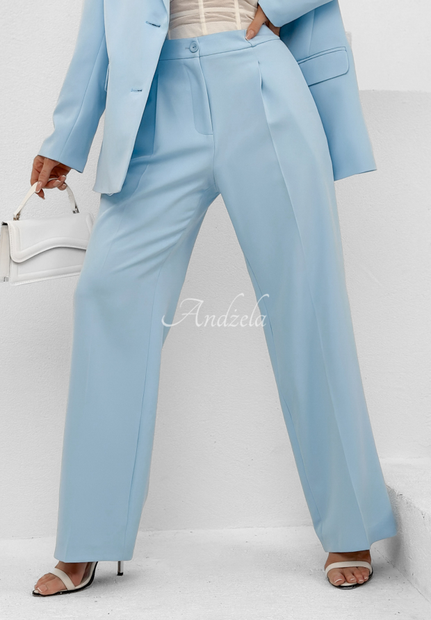 Elegantn&eacute; nohavice wide leg My Necessity blankytn&eacute;