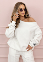 Mikina oversize MC Todays Choice Biela