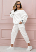 Mikina oversize MC Todays Choice Biela