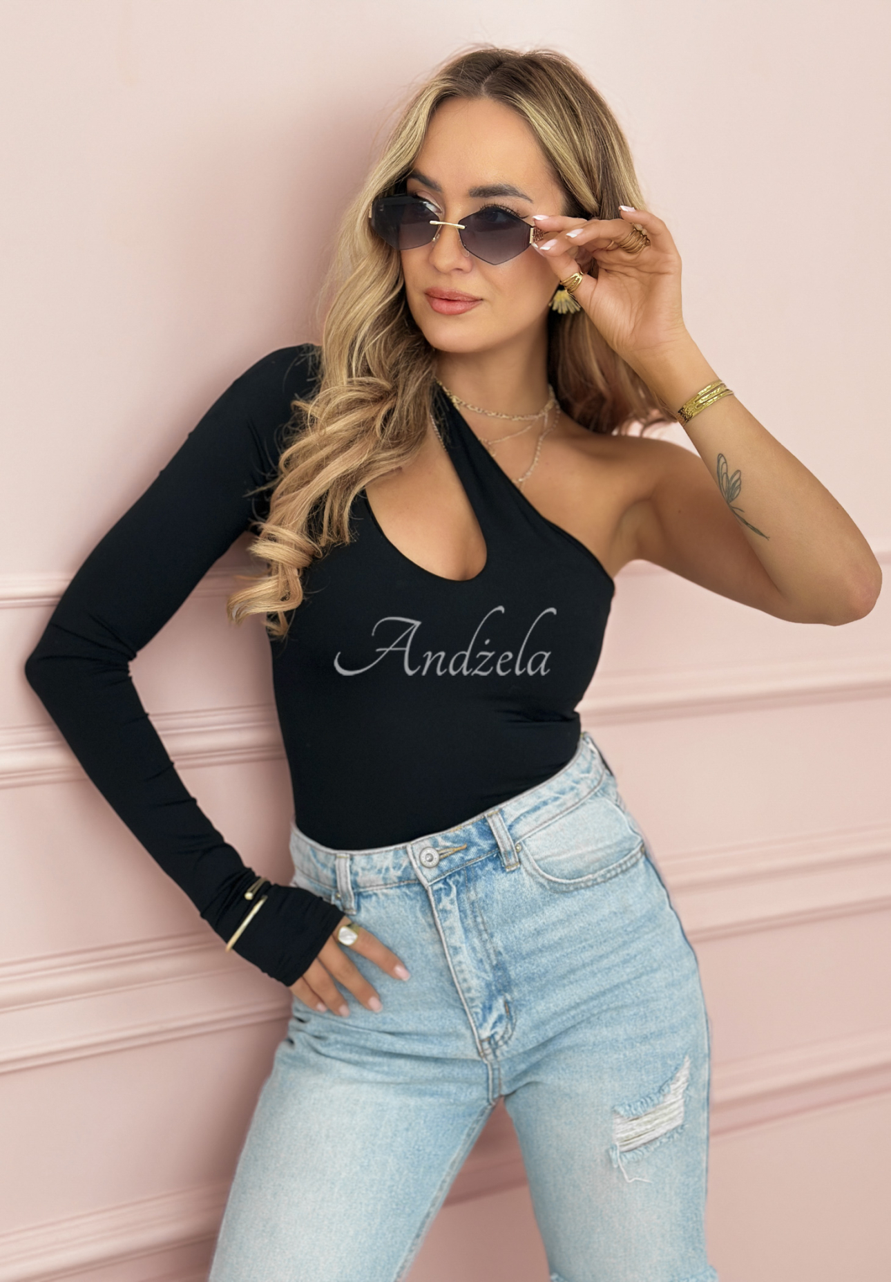 Asymetrické body That Diva čierne