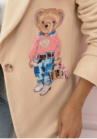 Sako z misiem Bear Delight ciemnobeżowa