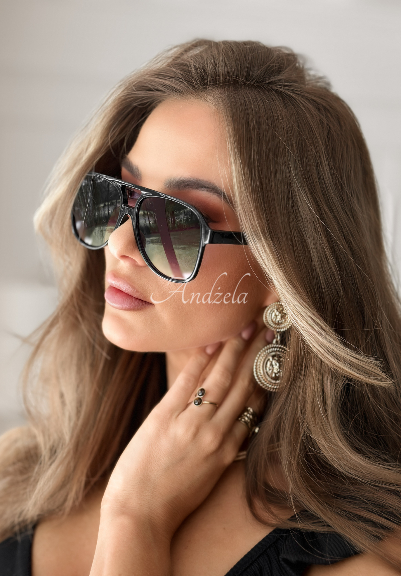 Slnečné okuliare Sunnies For Me čierne