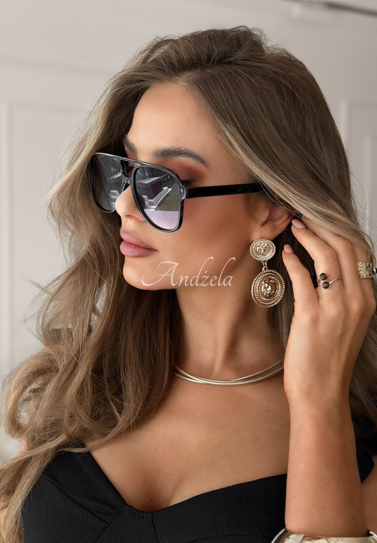 Slnečné okuliare Sunnies For Me čierne