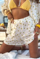 Košeľa w cytrynki Fresh Lemon Juice ecru