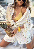 Košeľa w cytrynki Fresh Lemon Juice ecru