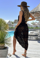 Ażurowa Šaty boho Samira čierna