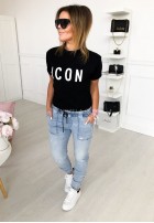 T-shirt Icon Black