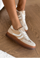 Tenisky w zwierzęcy print Flexi Feet béžové