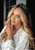 Čelenka na głowę w Bodky  Esther čierna