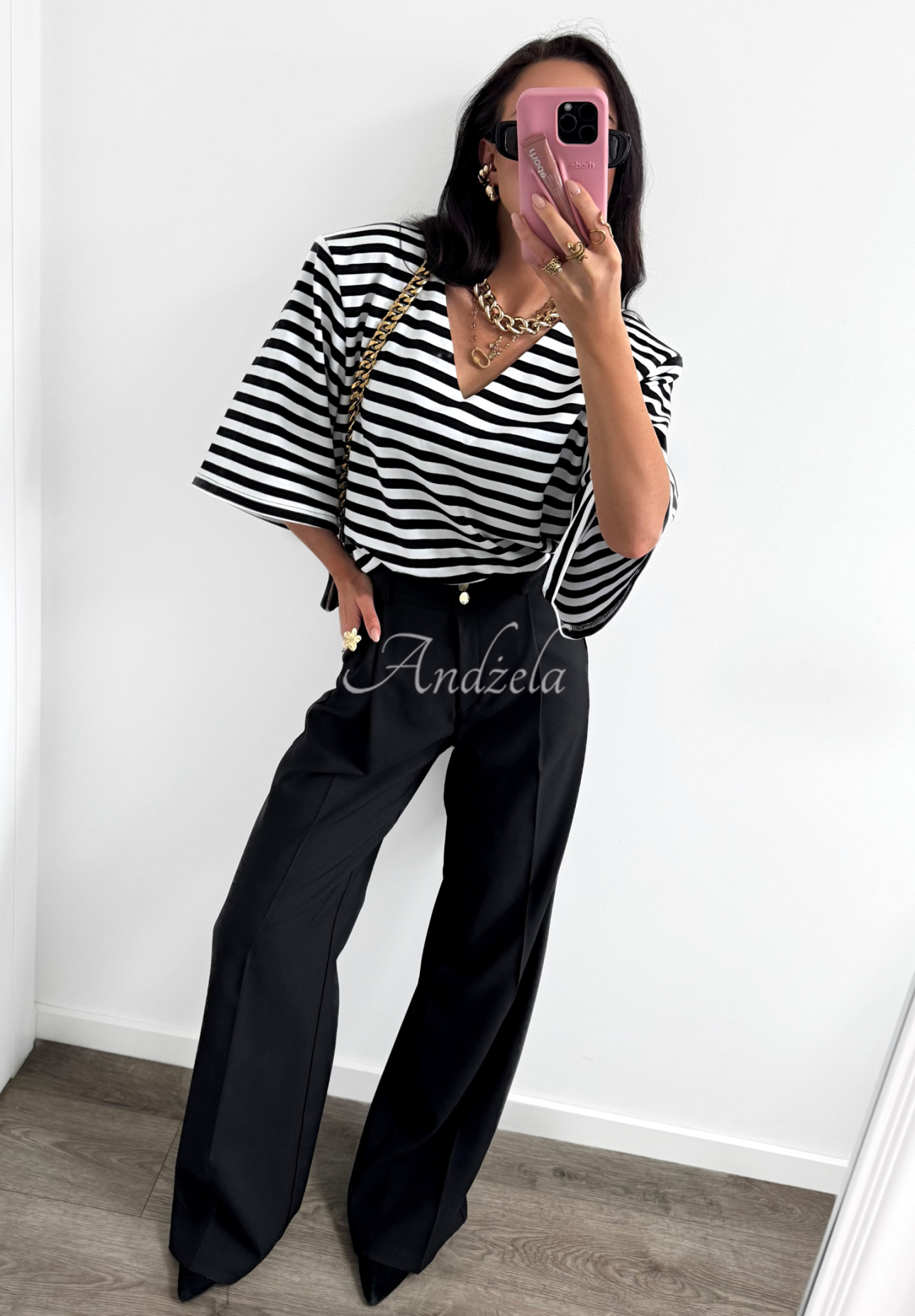 Elegantné nohavice wide leg z viskózy La Milla Own Rules čierne