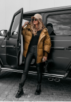 Puchowa Bunda oversize September čokoládová II