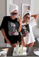 Tričko z nadrukiem La Milla Her Era čierne