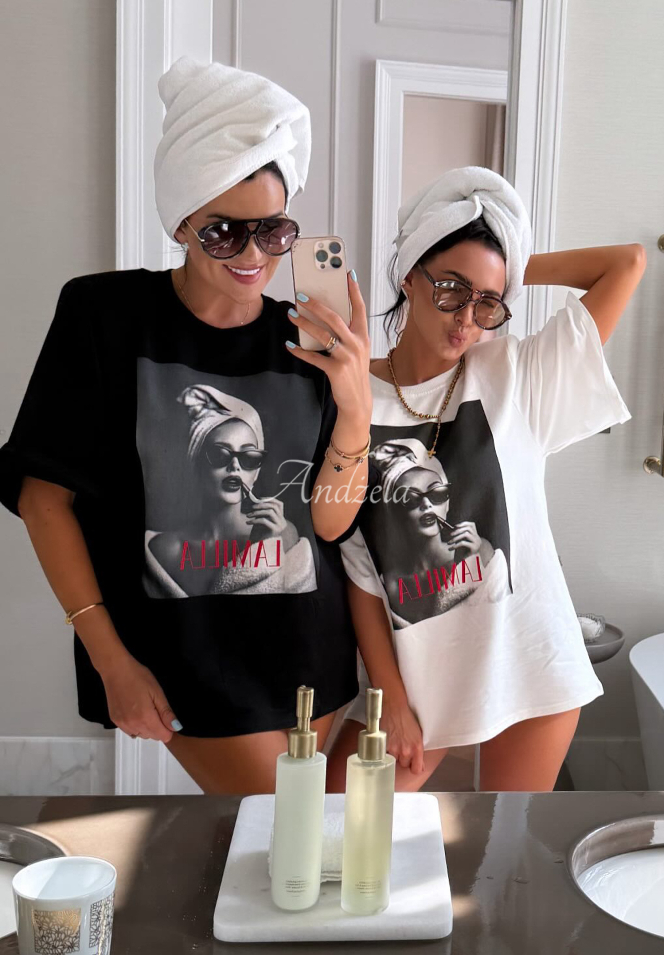 Tričko s potlačou La Milla Her Era čierne